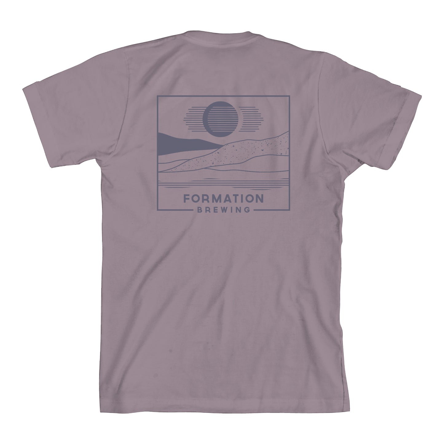 Litho Landscape Tee - Orchid