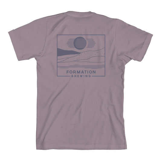 Litho Landscape Tee - Orchid