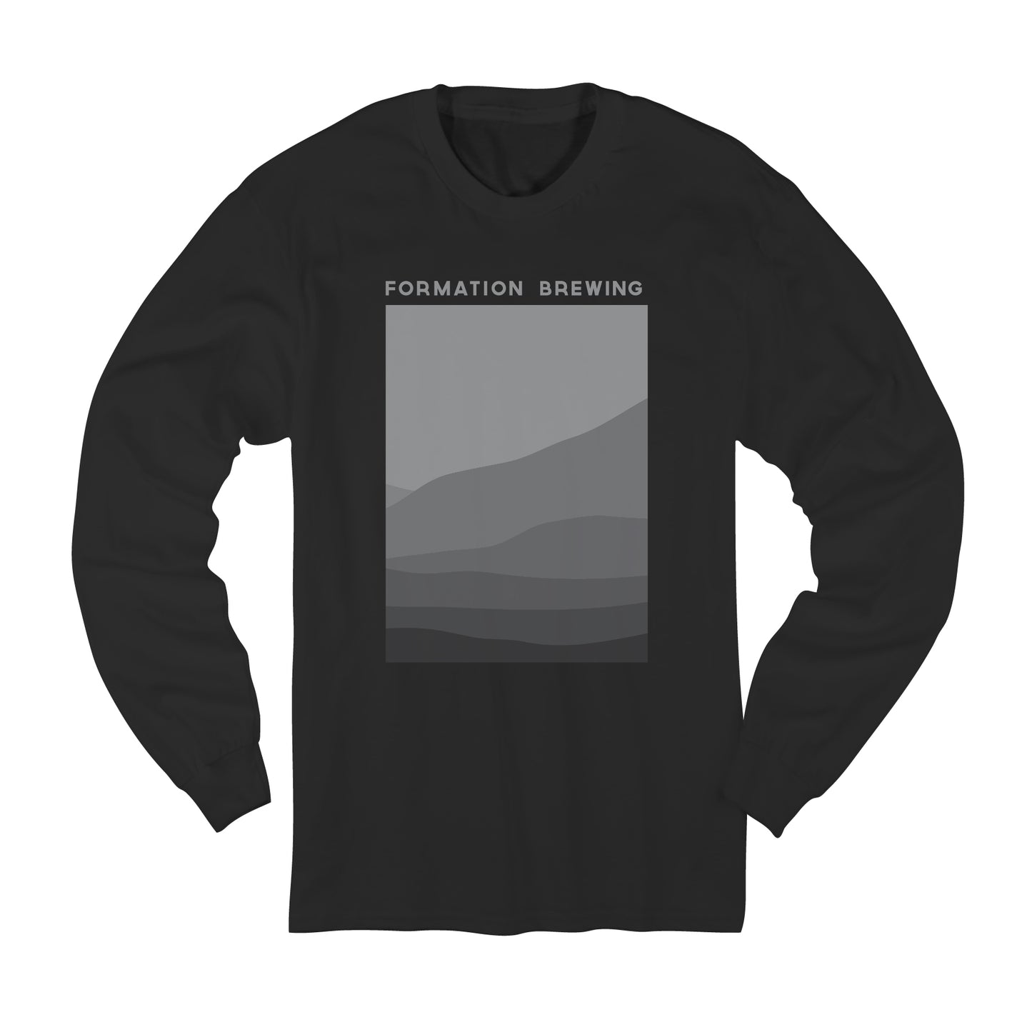 L/S Poster Tee - BLK
